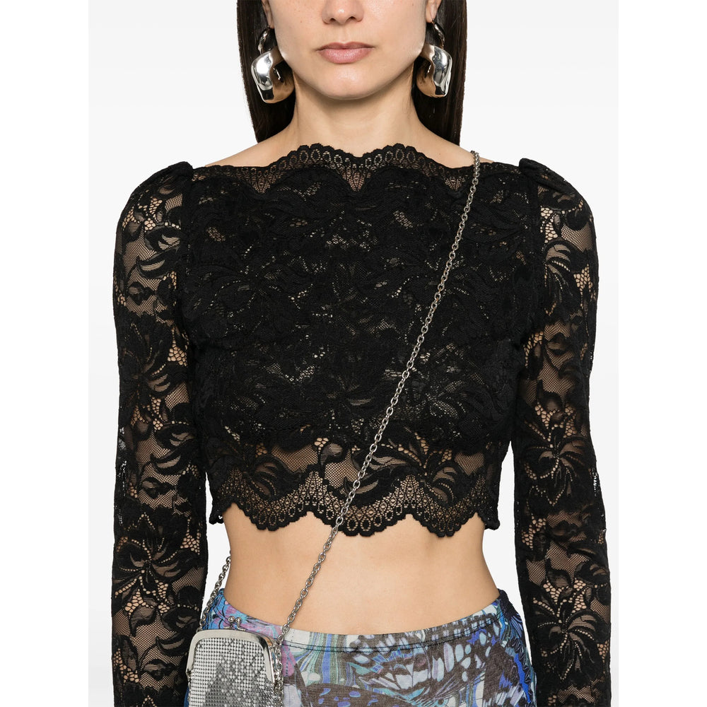 Rabanne Black Tops - Blouses Women PACO RABANNE