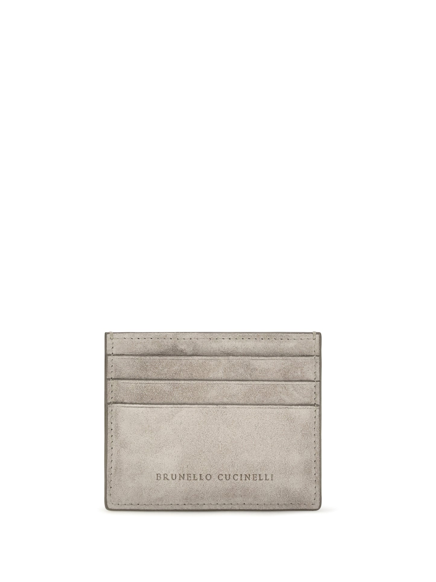 Brunello Cucinelli Women Suede Card Holder BRUNELLO CUCINELLI