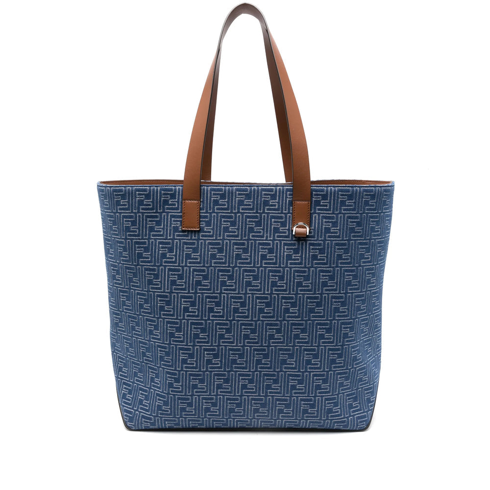 Fendi Blue Tote Bags Men FENDI