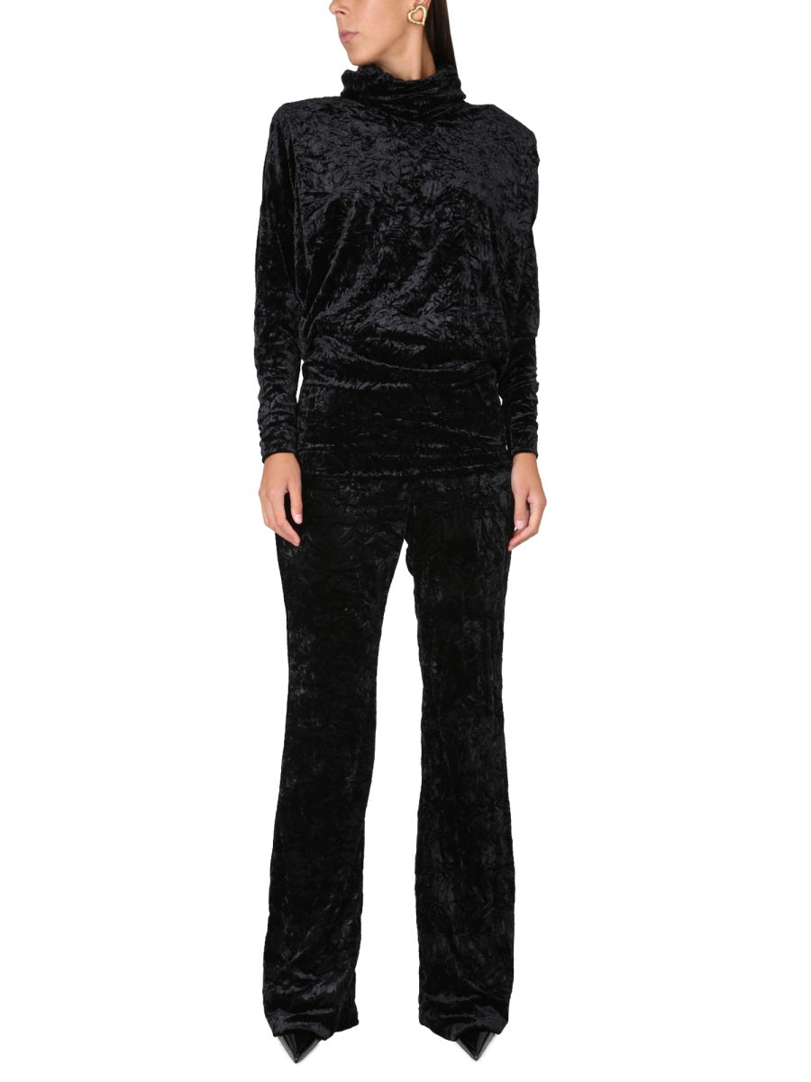 Saint Laurent Women Wide Leg Pants SAINT LAURENT