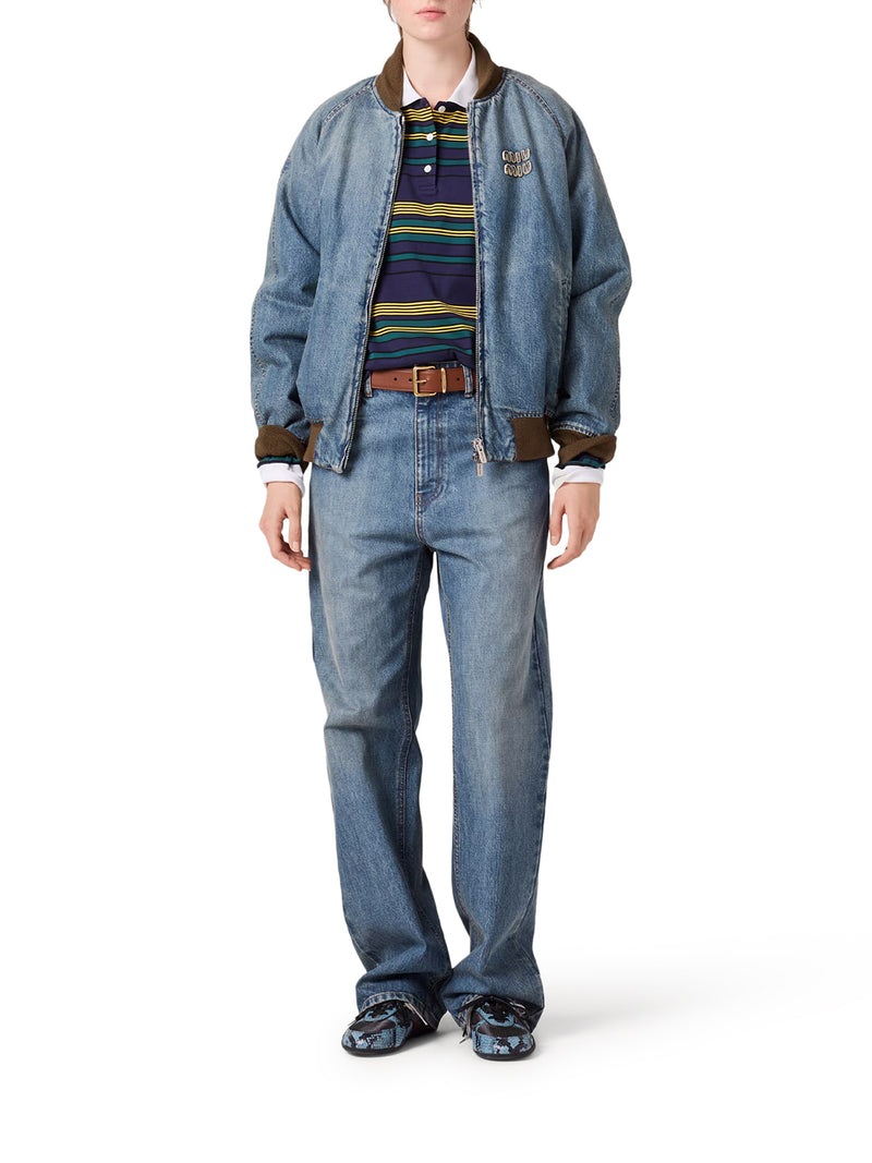 Miu Miu Women Regular Denim Jeans MIU MIU