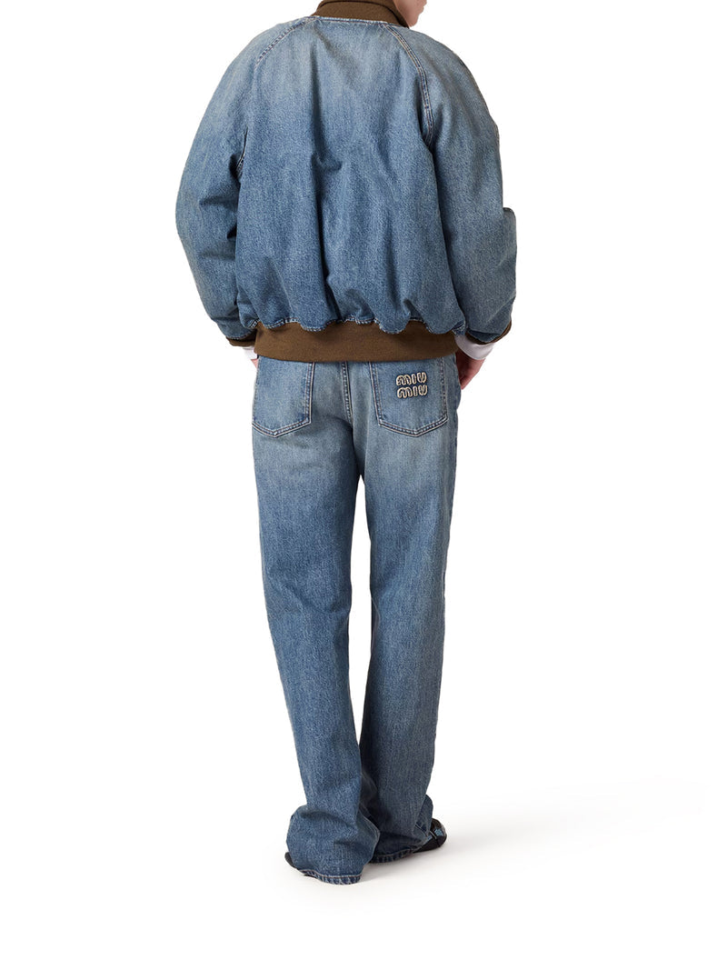 Miu Miu Women Regular Denim Jeans MIU MIU