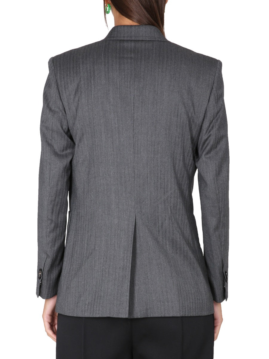 Bottega Veneta Women Chevron Pattern Jacket BOTTEGA VENETA
