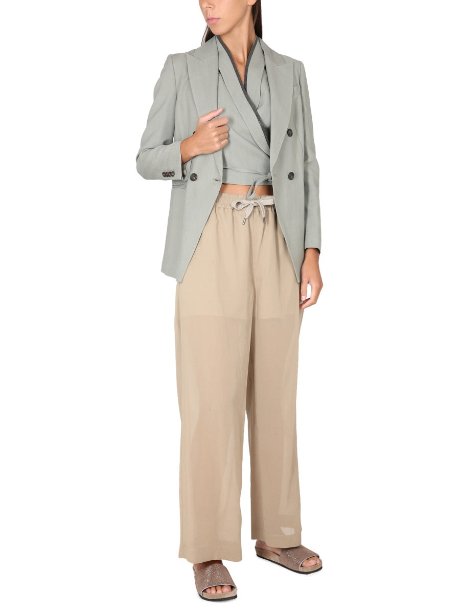 Brunello Cucinelli Women Fluid Twill Jacket BRUNELLO CUCINELLI