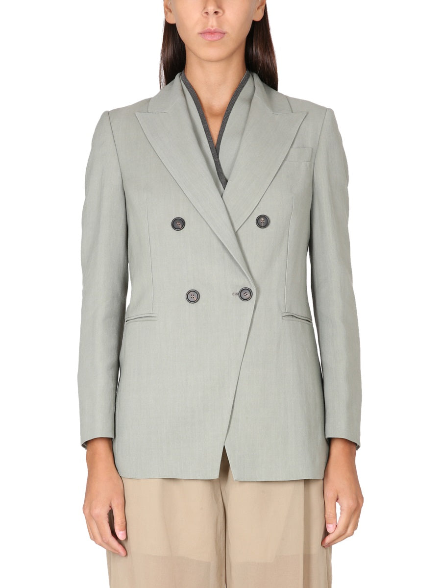 Brunello Cucinelli Women Fluid Twill Jacket BRUNELLO CUCINELLI