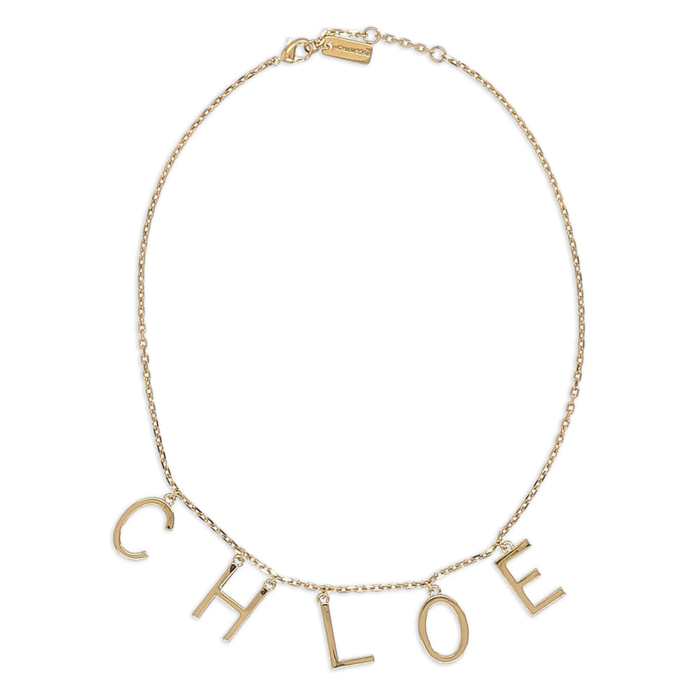 Chloé Gold Necklaces Women CHLOE