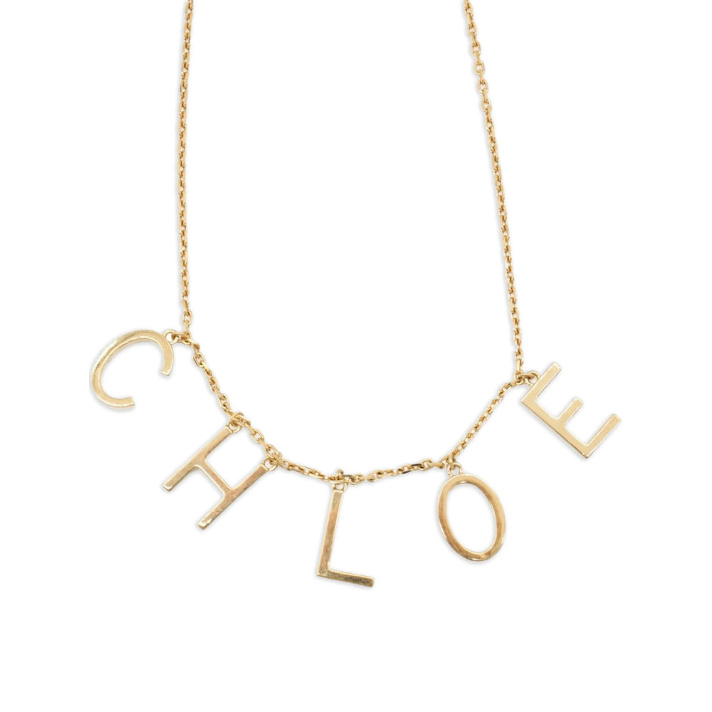 Chloé Gold Necklaces Women CHLOE