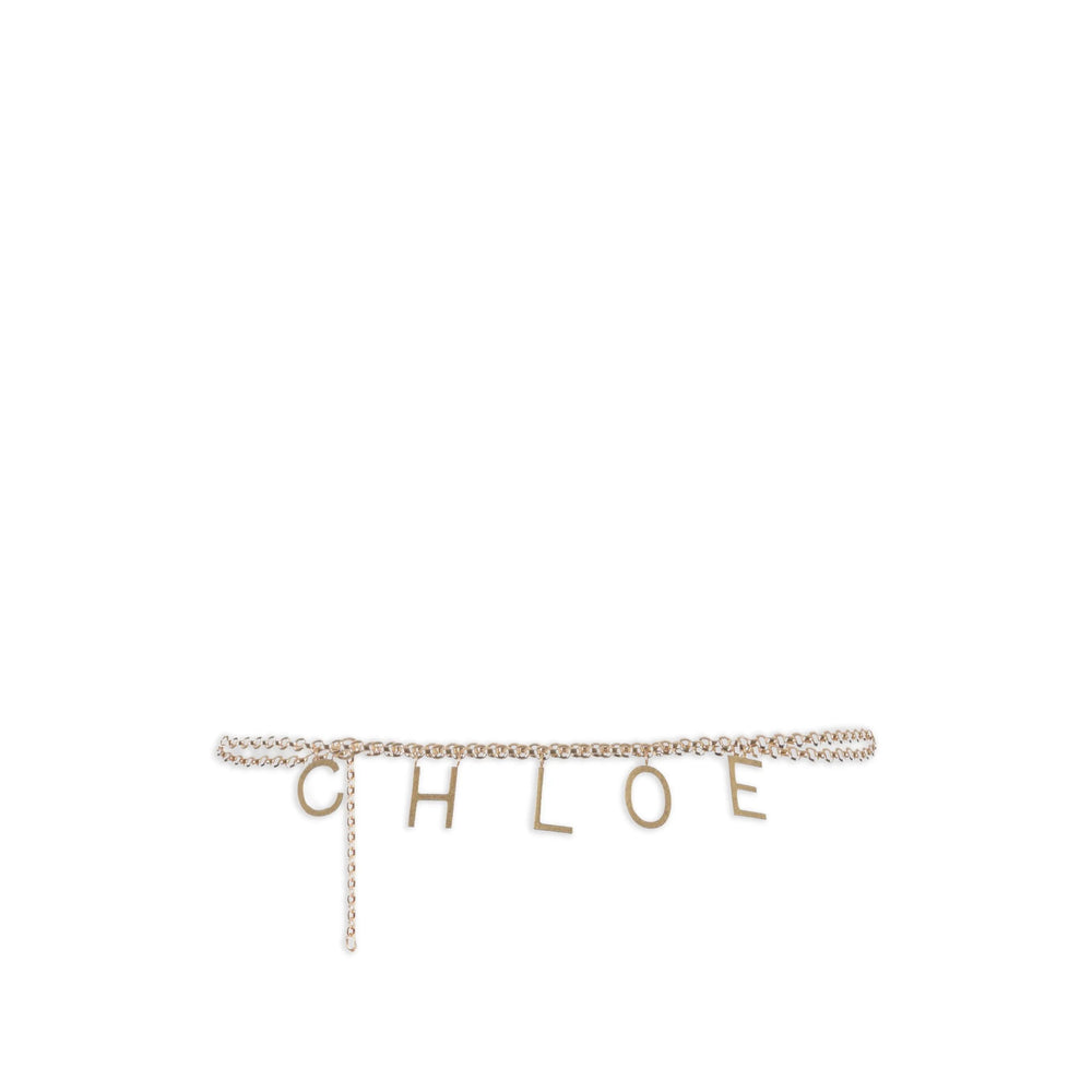 Chloé Gold Belts Women CHLOE