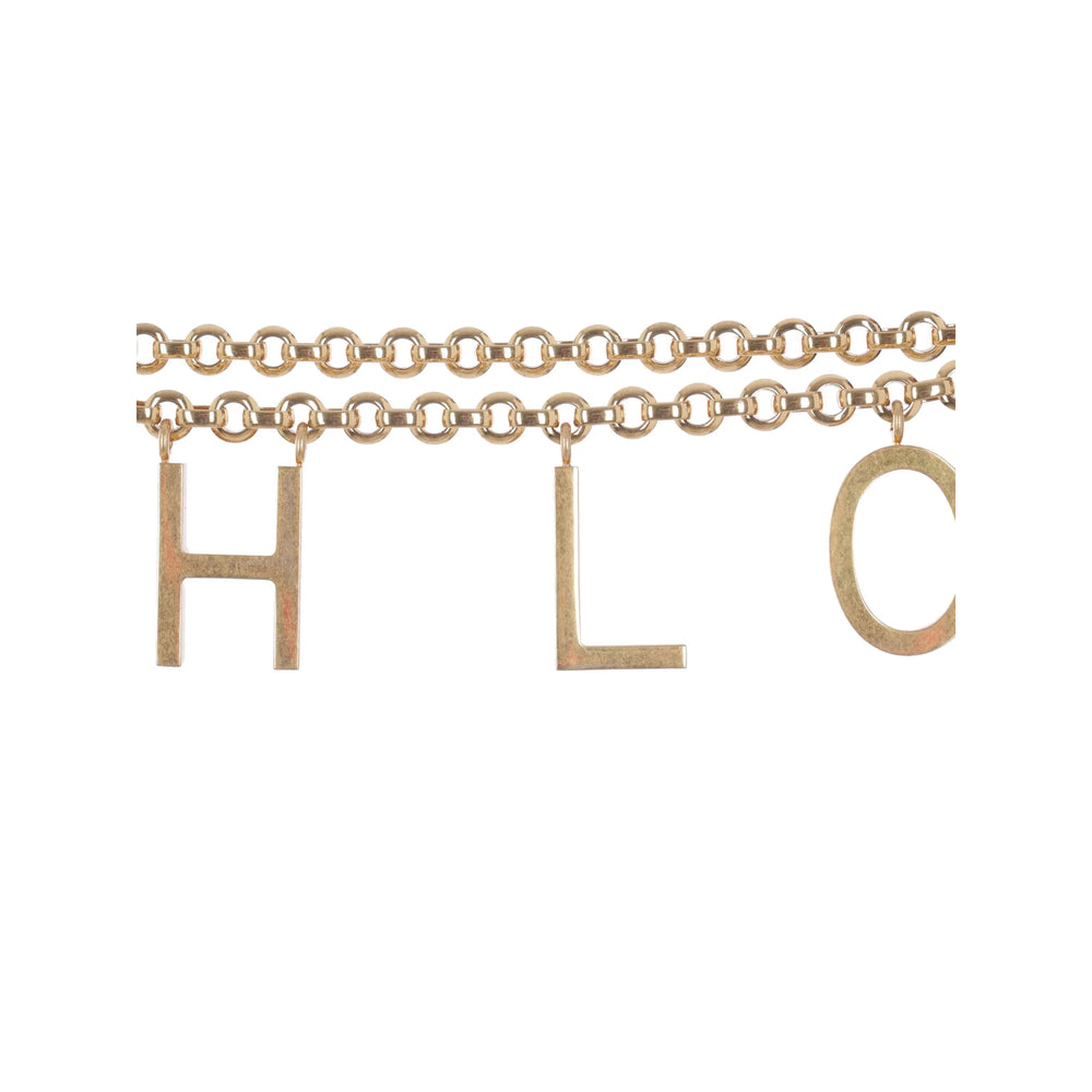 Chloé Gold Belts Women CHLOE