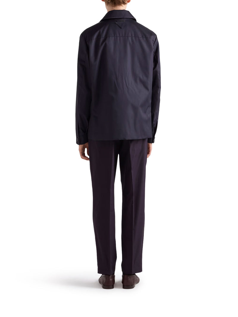 Prada Men Tailored Cotton Poplin Trousers PRADA