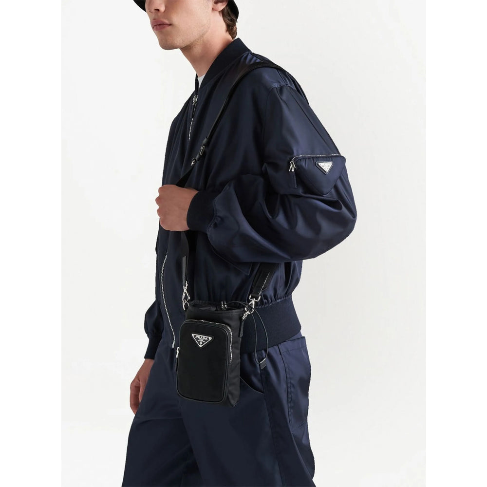 Prada Black Messenger Bags Men PRADA