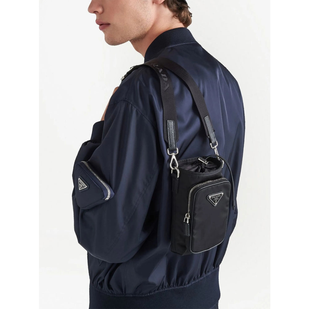 Prada Black Messenger Bags Men PRADA