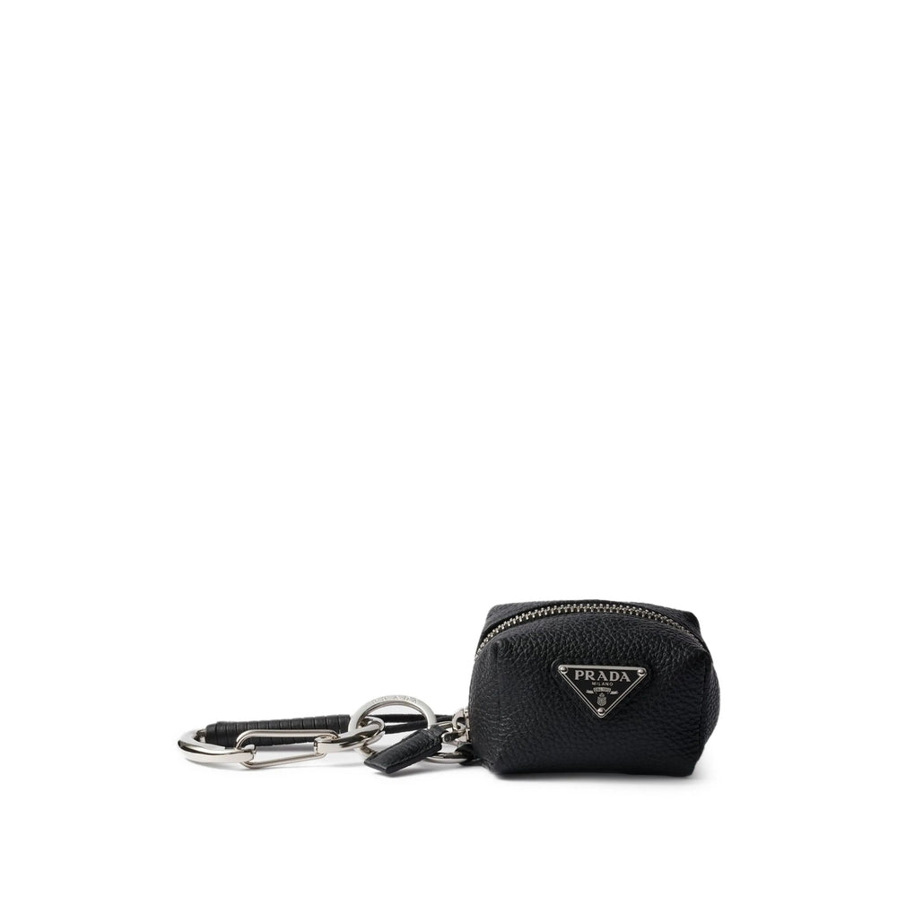 Prada Black Keyrings & Chains Men PRADA