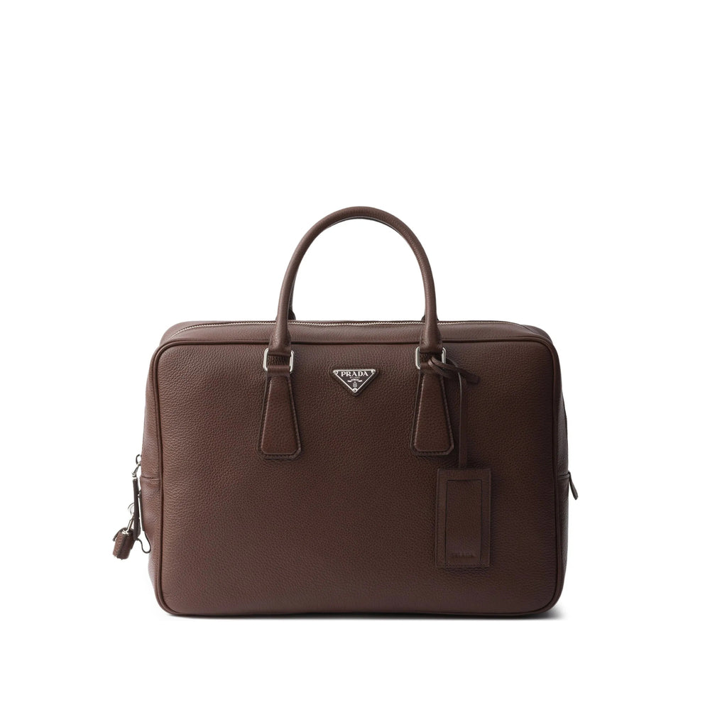 Prada Brown Laptop Bags & Briefcases Men PRADA
