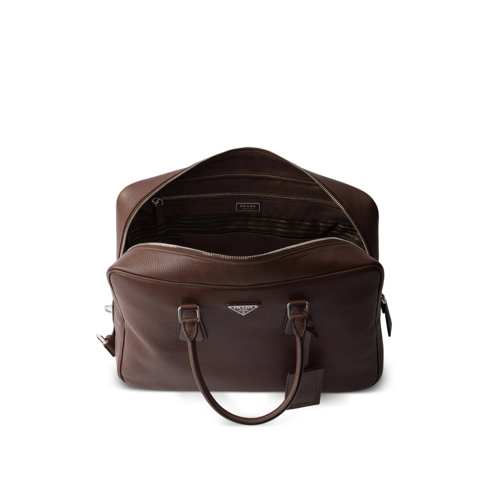 Prada Brown Laptop Bags & Briefcases Men PRADA