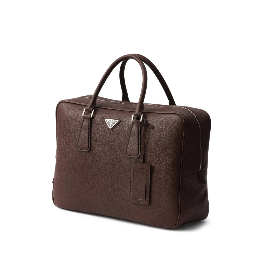 Prada Brown Laptop Bags & Briefcases Men PRADA
