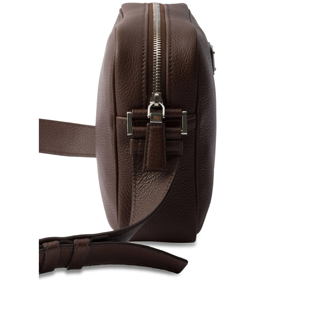 Prada Brown Shoulder Bags Men PRADA