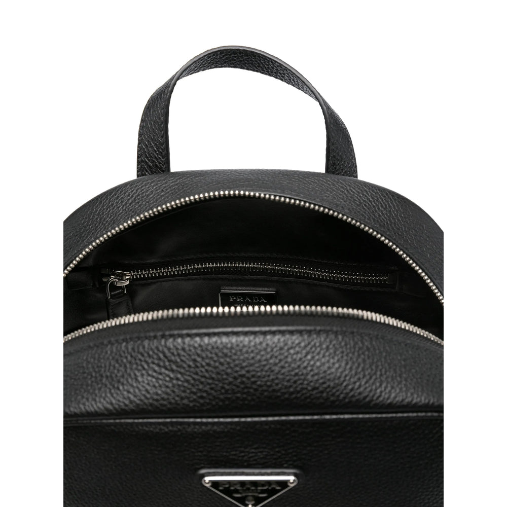 Prada Black Backpacks Men PRADA