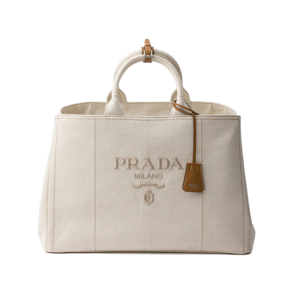 Prada Neutrals Tote Bags Men PRADA