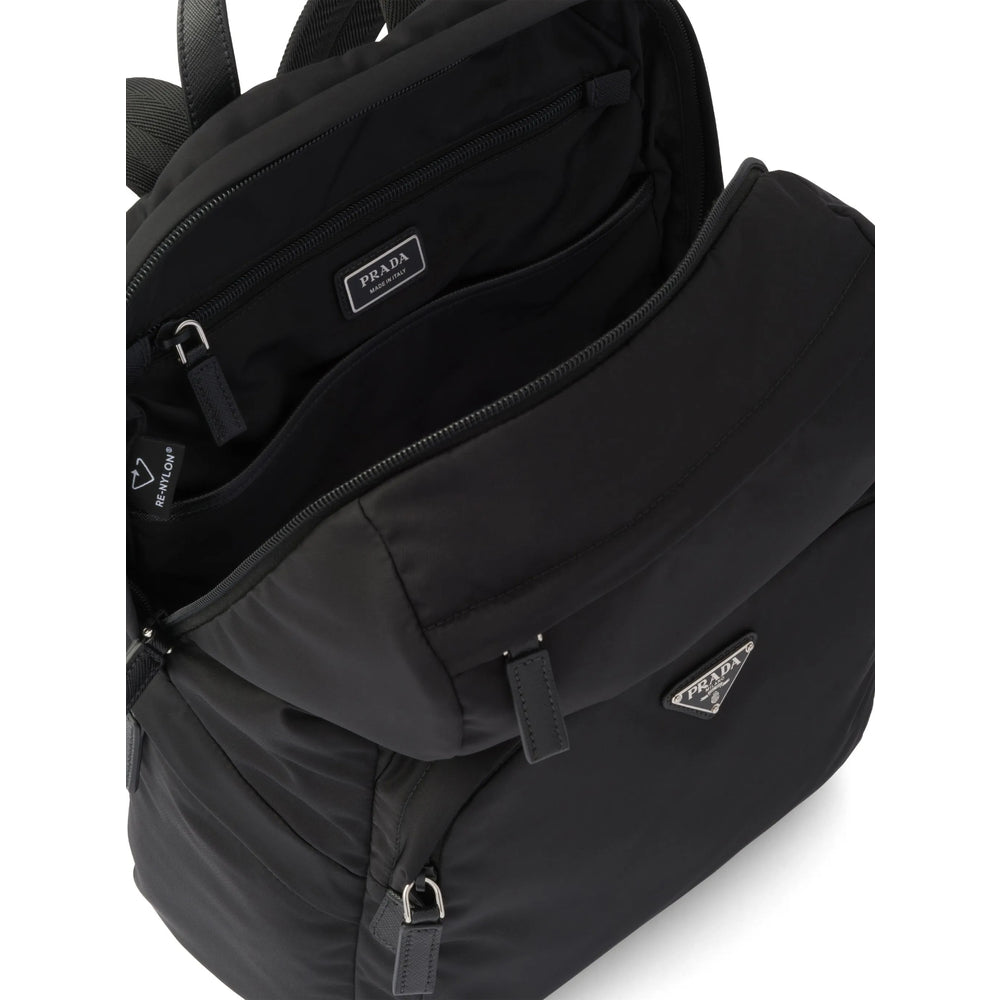Prada Black Backpacks Men PRADA