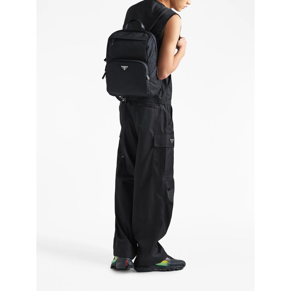 Prada Black Backpacks Men PRADA