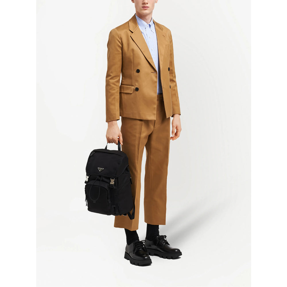 Prada Black Backpacks Men PRADA