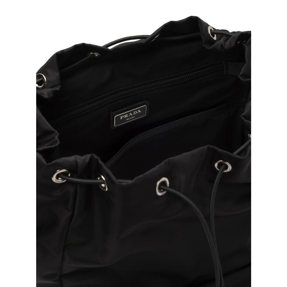 Prada Black Backpacks Men PRADA