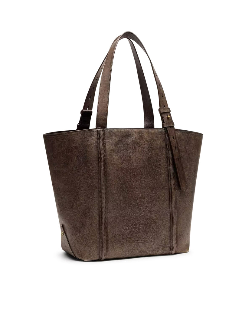 Golden Goose Deluxe Brand Women 24/7 East West Bag In Distressed Leather GOLDEN GOOSE