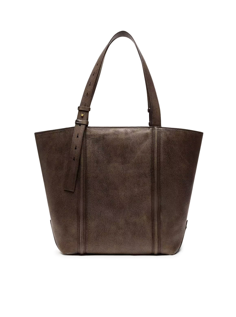 Golden Goose Deluxe Brand Women 24/7 East West Bag In Distressed Leather GOLDEN GOOSE