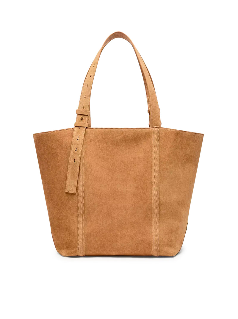 Golden Goose Deluxe Brand Women 24/7 East West Bag In Suede With Fringes GOLDEN GOOSE