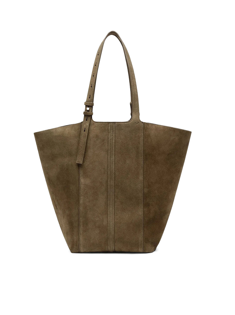 Golden Goose Deluxe Brand Women Suede Tote Bag With Fringes GOLDEN GOOSE