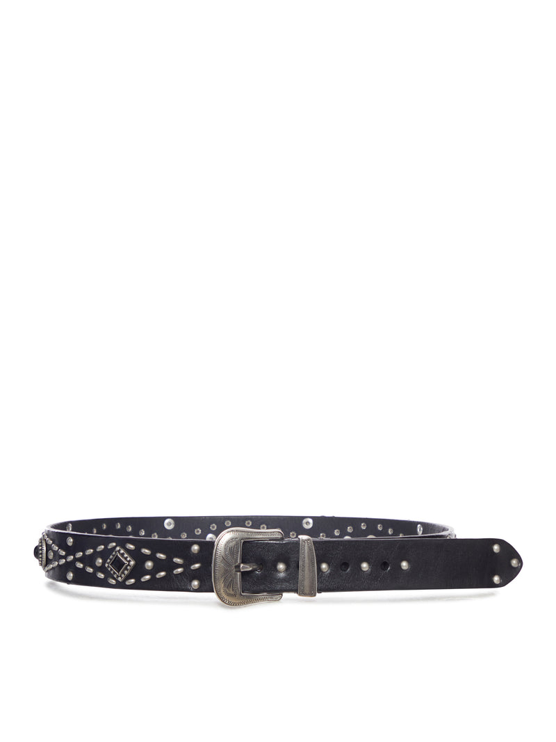 Golden Goose Deluxe Brand Women Studded Leather Belt GOLDEN GOOSE
