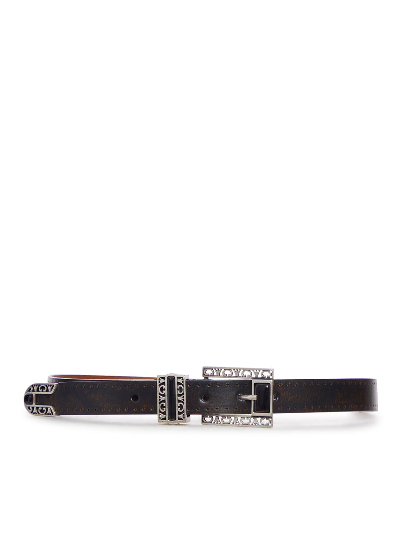 Golden Goose Deluxe Brand Women Leather Belt With Decorated Buckle GOLDEN GOOSE