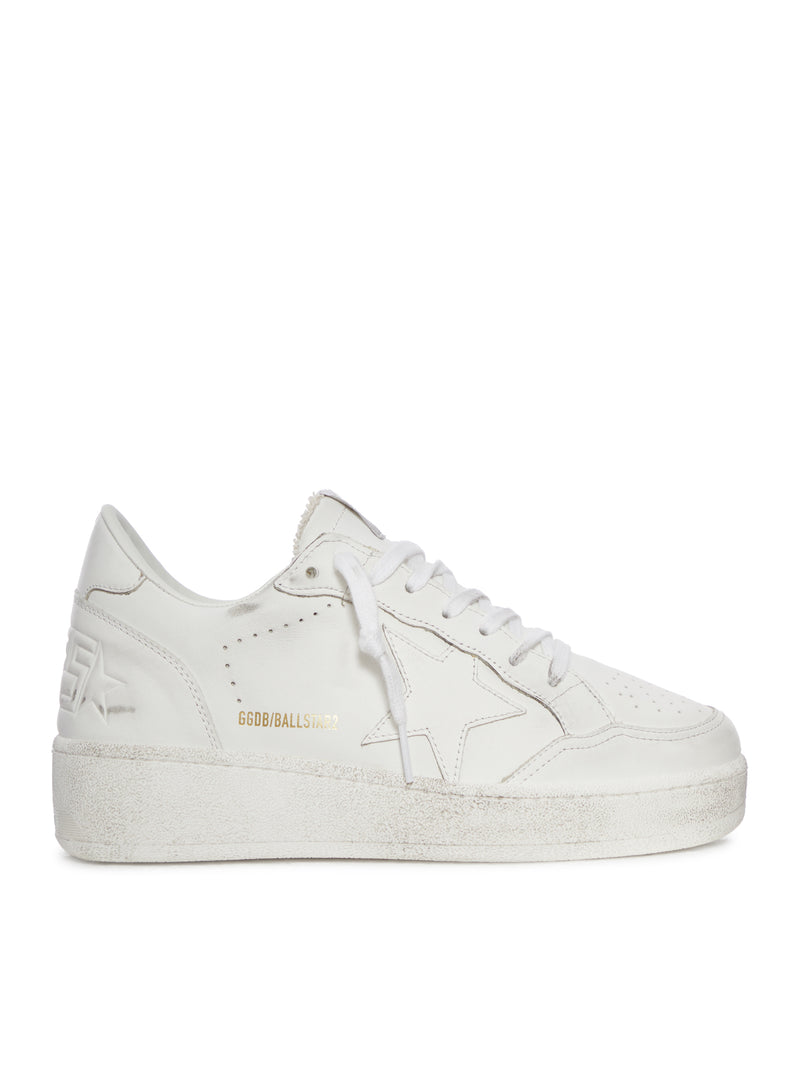 Golden Goose Deluxe Brand Men Ball Star Sneakers With Star And White Leather Heel Tab GOLDEN GOOSE