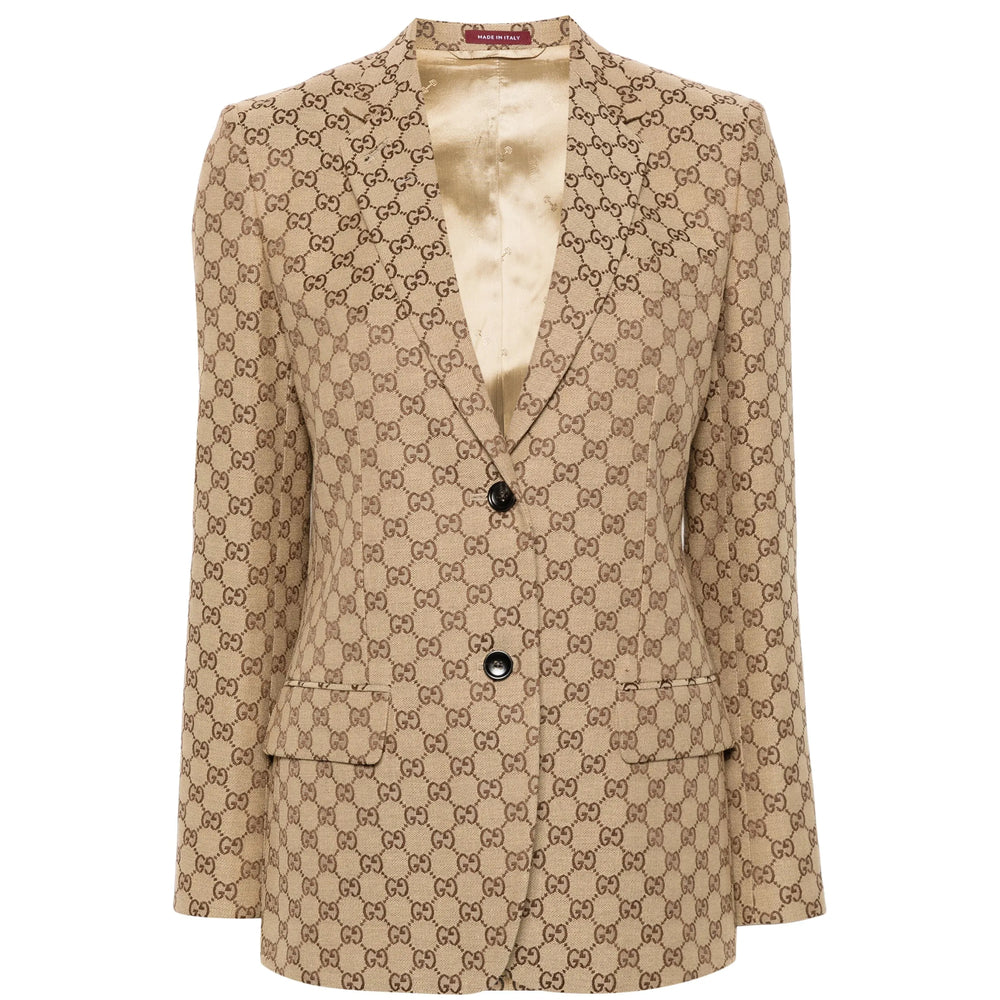 Gucci Neutrals Jackets - Blazers Women GUCCI