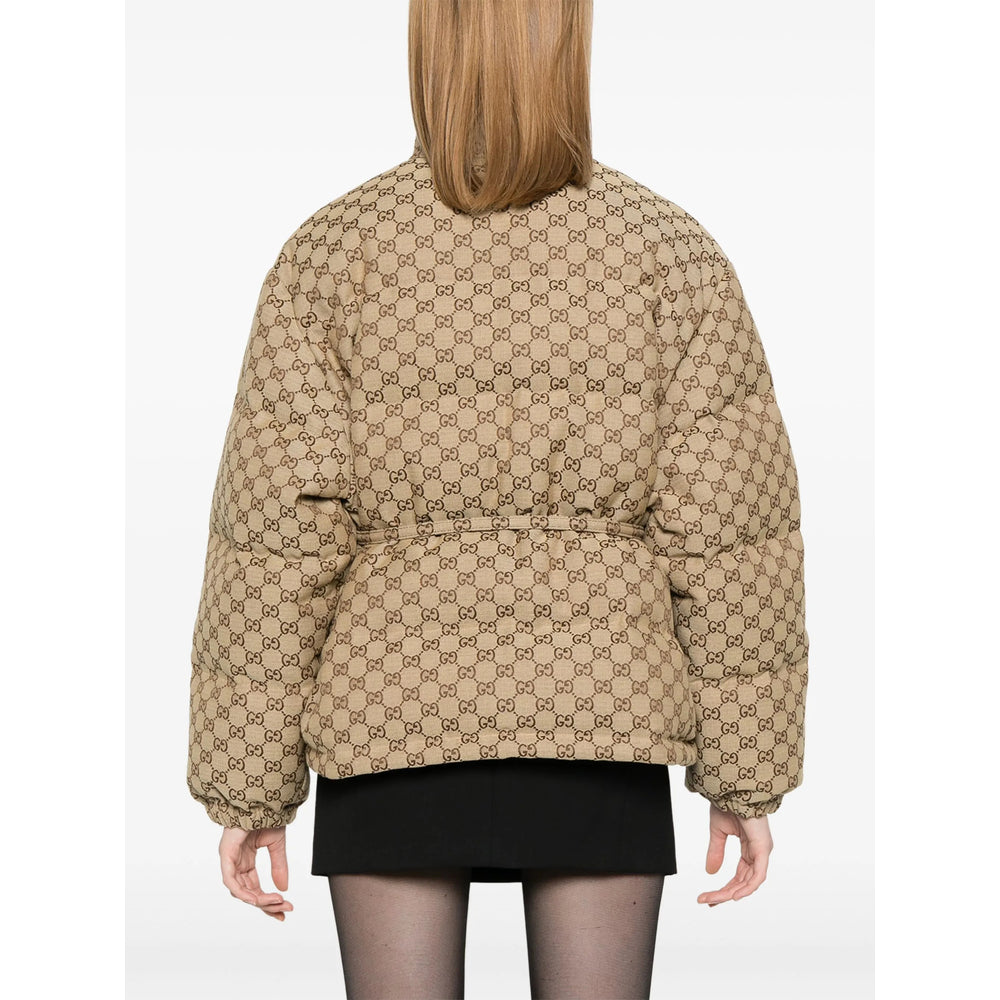 Gucci Neutrals Jackets - Puffer Jackets Women GUCCI