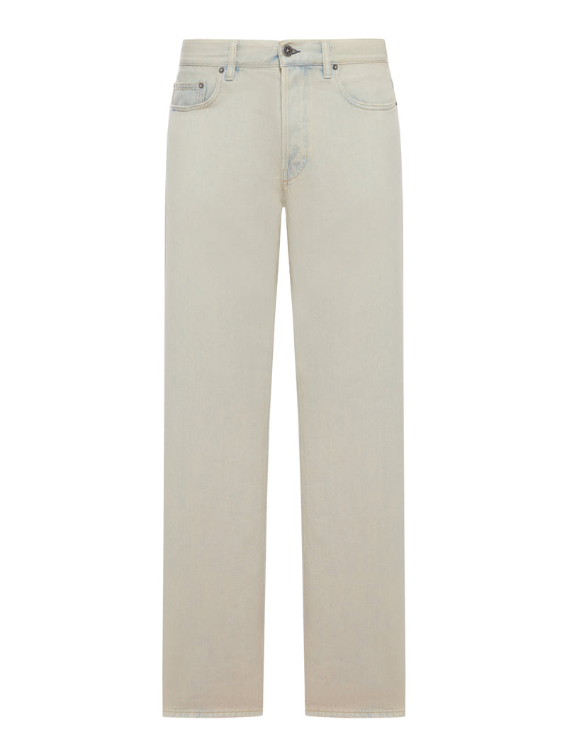 Golden Goose Deluxe Brand Men Light Denim Straight Leg Jeans GOLDEN GOOSE