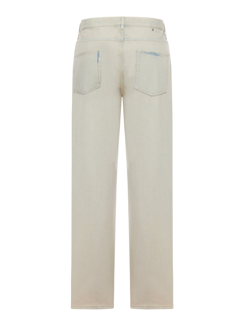 Golden Goose Deluxe Brand Men Light Denim Straight Leg Jeans GOLDEN GOOSE