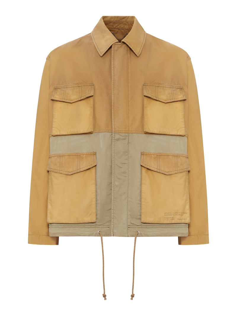 Golden Goose Deluxe Brand Men Color Block Cotton Utility Jacket GOLDEN GOOSE