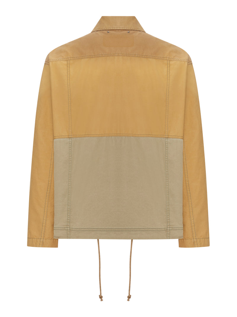 Golden Goose Deluxe Brand Men Color Block Cotton Utility Jacket GOLDEN GOOSE