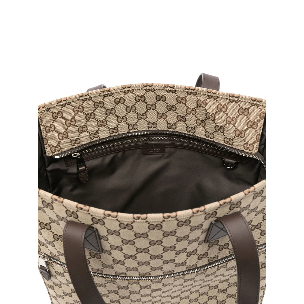 Gucci Neutrals Tote Bags Men GUCCI