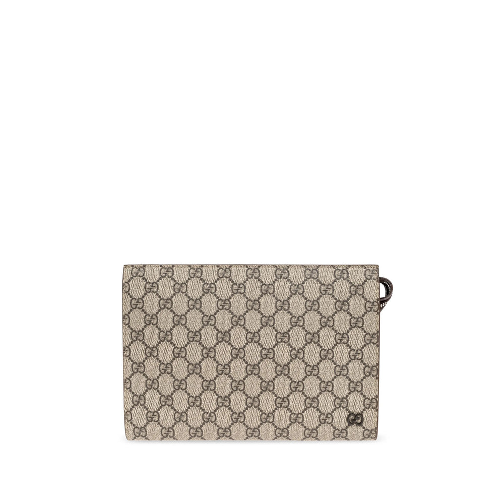 Gucci Neutrals Clutch Bags Men GUCCI