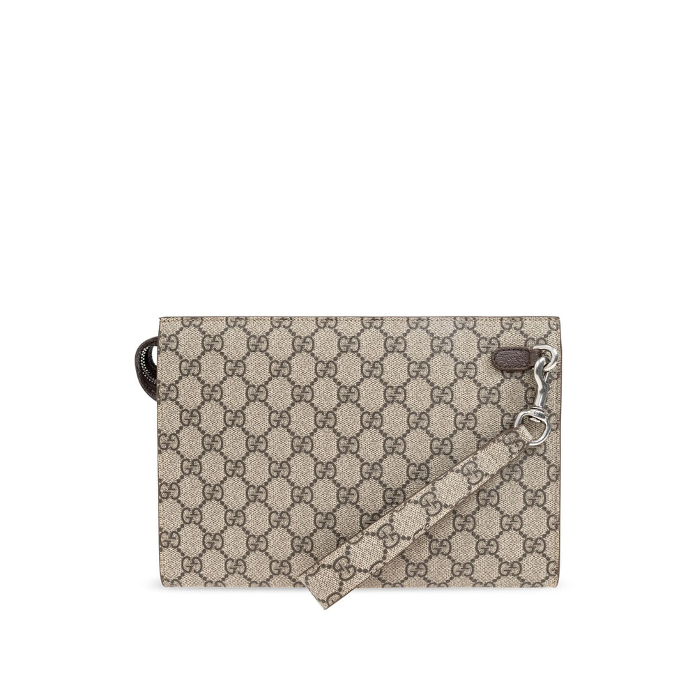 Gucci Neutrals Clutch Bags Men GUCCI