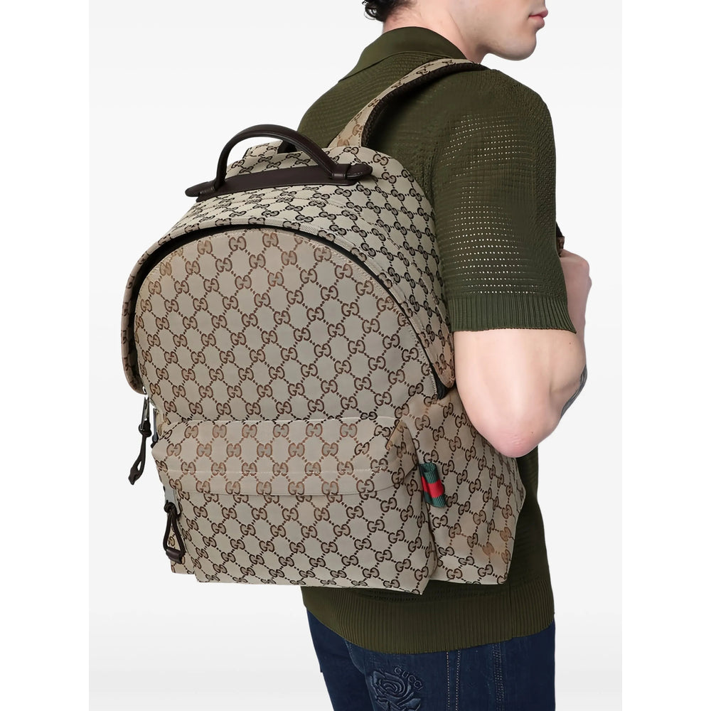 Gucci Brown Backpacks Men GUCCI