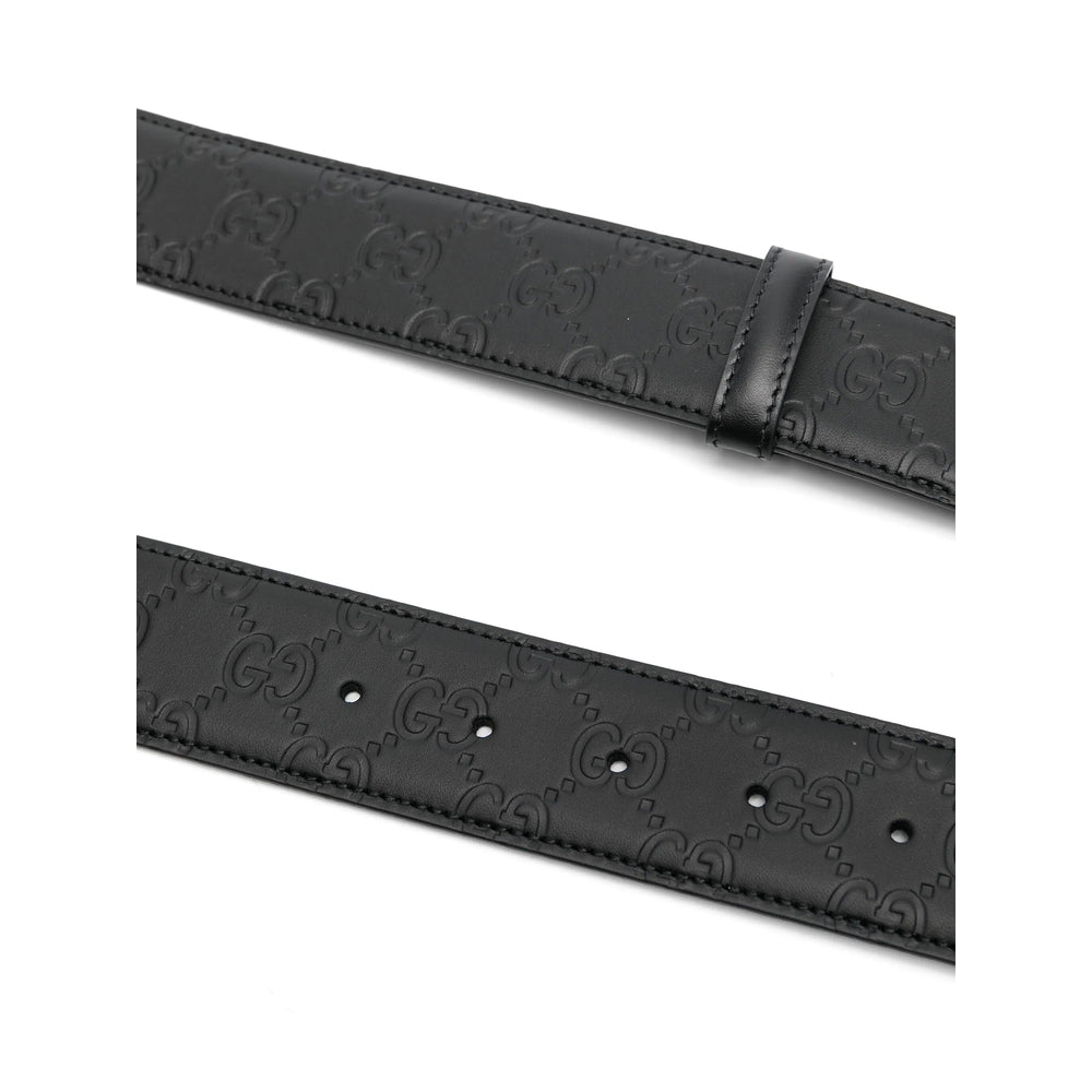 Gucci Black Belts Men GUCCI