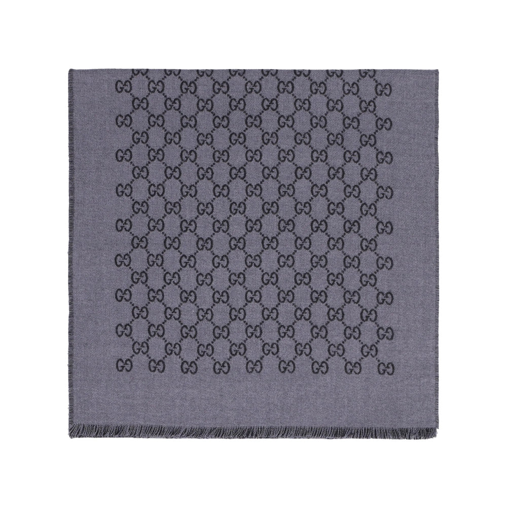 Gucci Grey Scarves Men GUCCI