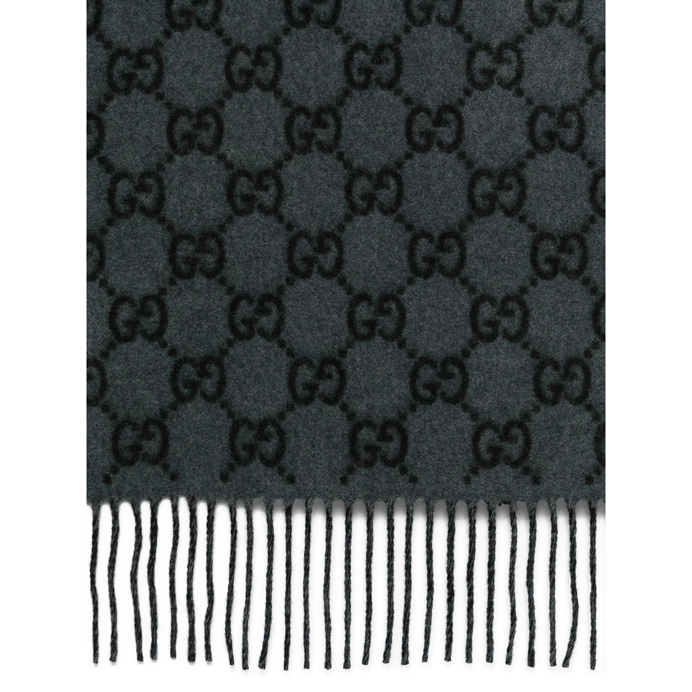 Gucci Black Scarves Men GUCCI