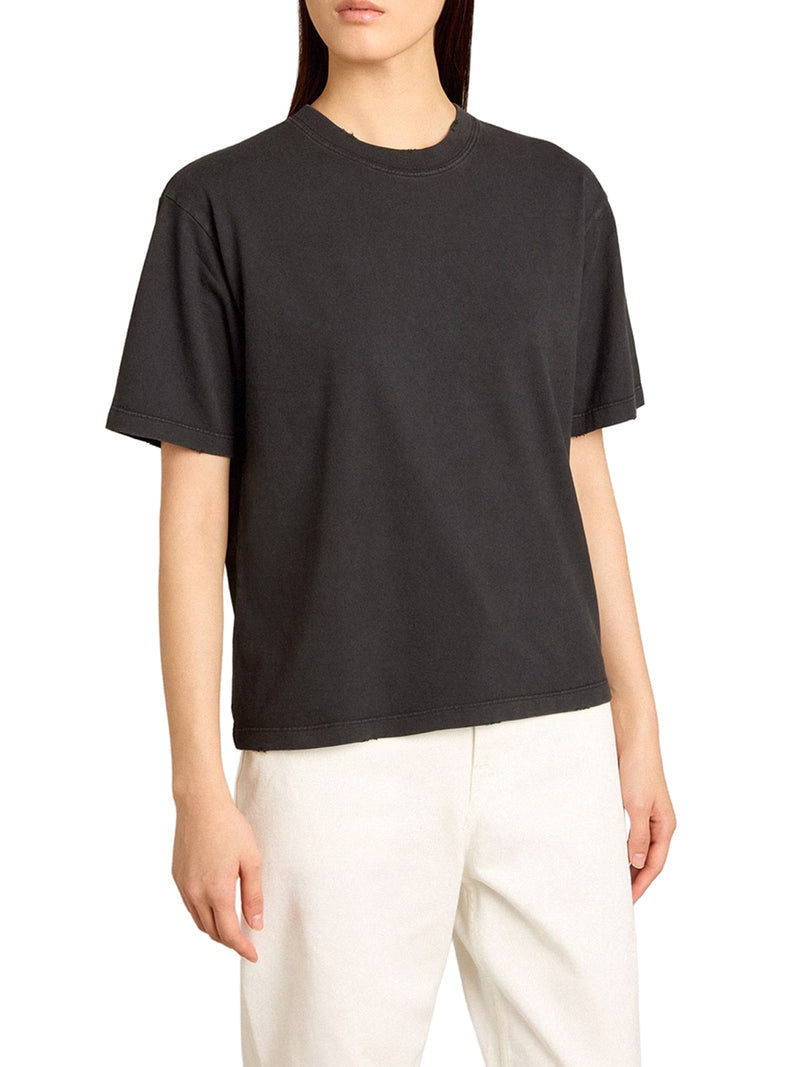 Golden Goose Deluxe Brand Women T-Shirt With Reverse Logo On The Back GOLDEN GOOSE