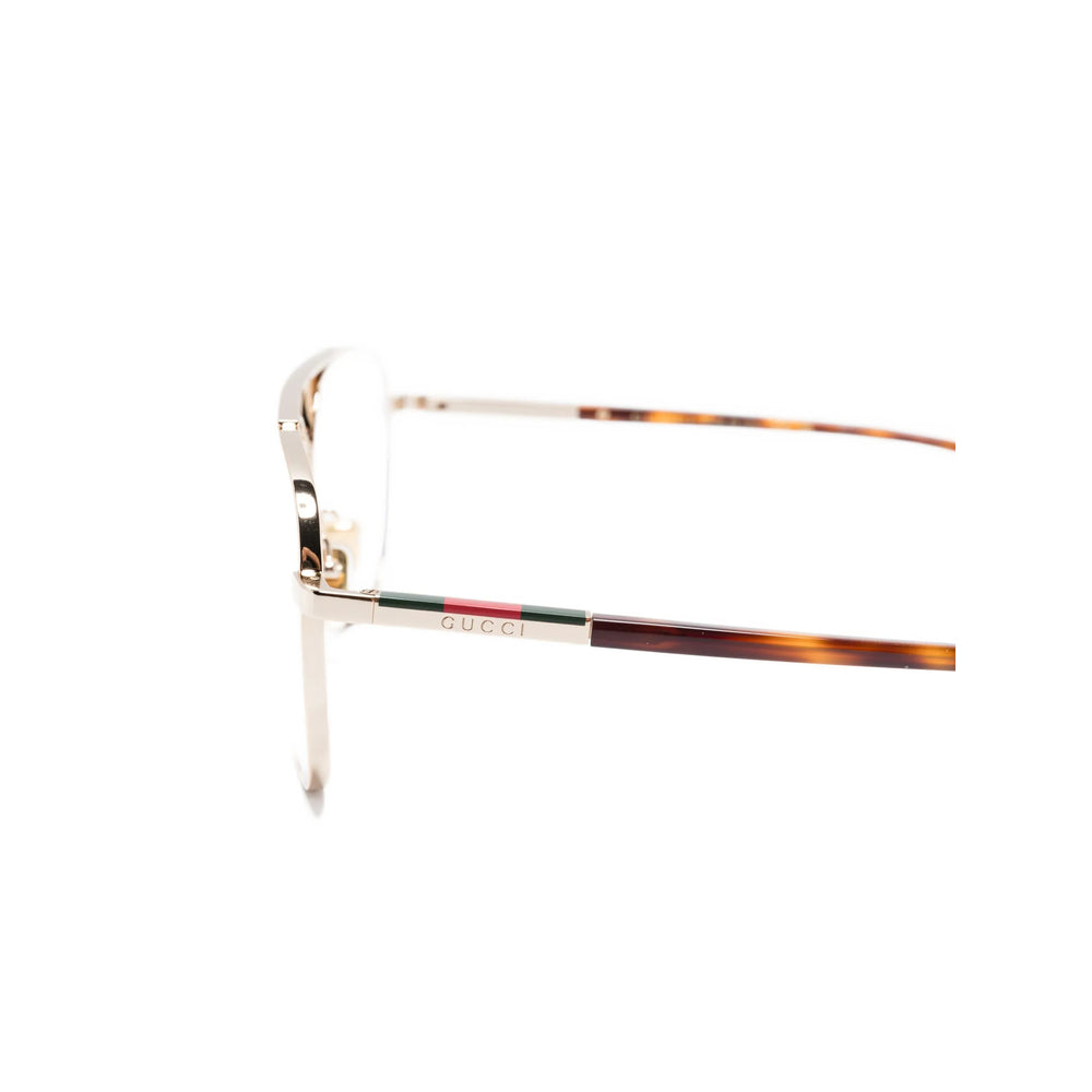 Gucci Gold Glasses & Frames Women GUCCI