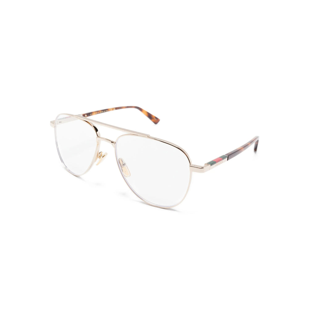 Gucci Gold Glasses & Frames Women GUCCI